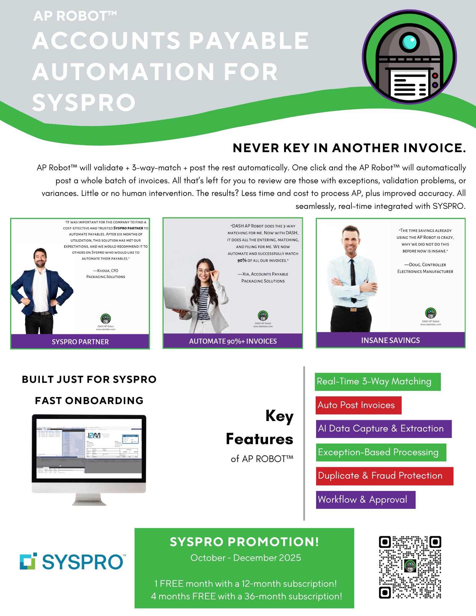 Q4 SYSPRO 2025 Flyer